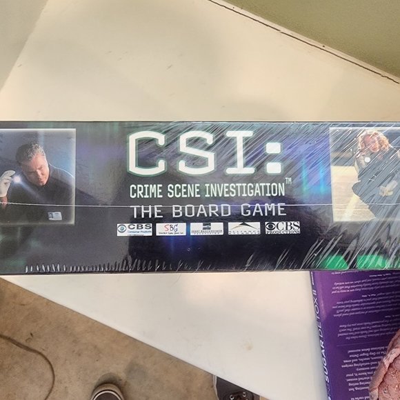 CSI: The Board Game New Sealed Packaging Crime Scene Investigation 2005 - Picture 2 of 3
